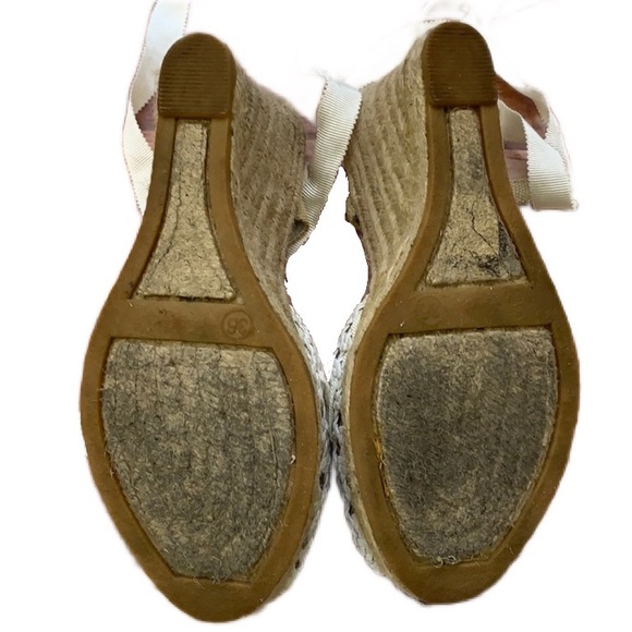 Espadrille Lace-Up Wedge sandals - Picture 5 of 8